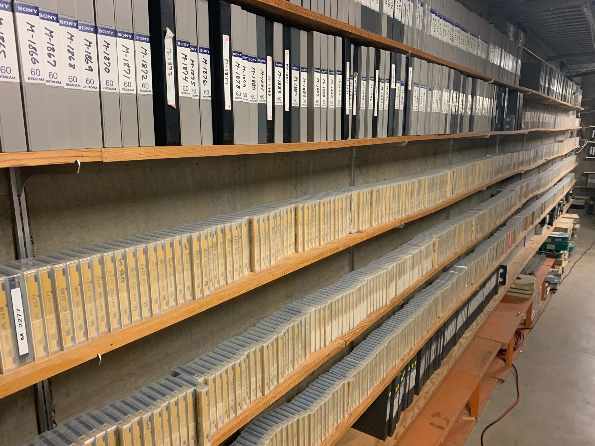 Two TV stations digitize old archive tapes Iowa Broadcast News